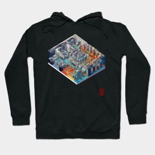 Isometric office Hoodie